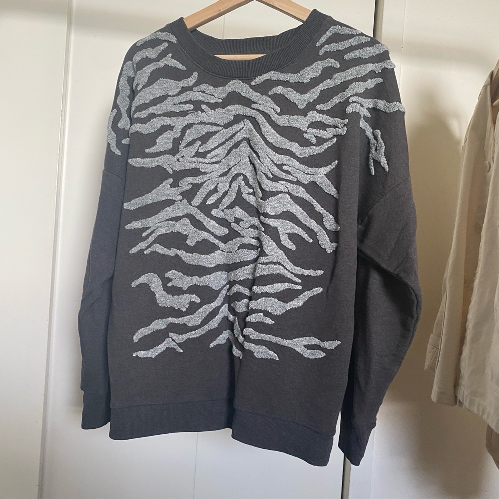 Allsaints Gray sweatshirt size M